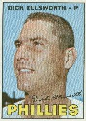 1967 Topps Baseball Cards      359     Dick Ellsworth